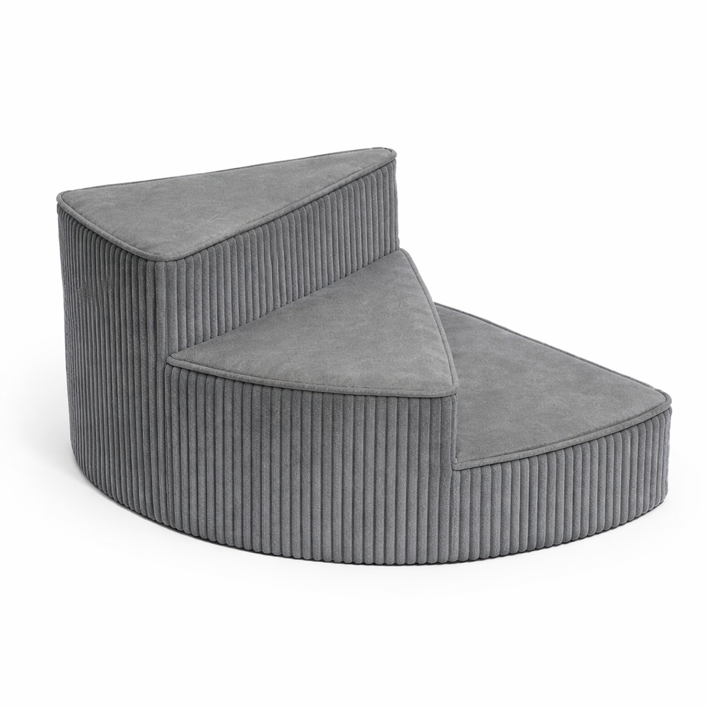 The Fur Lodge Orthopedic Dog Stairs for Couch Non-Slip Foam Pet Steps