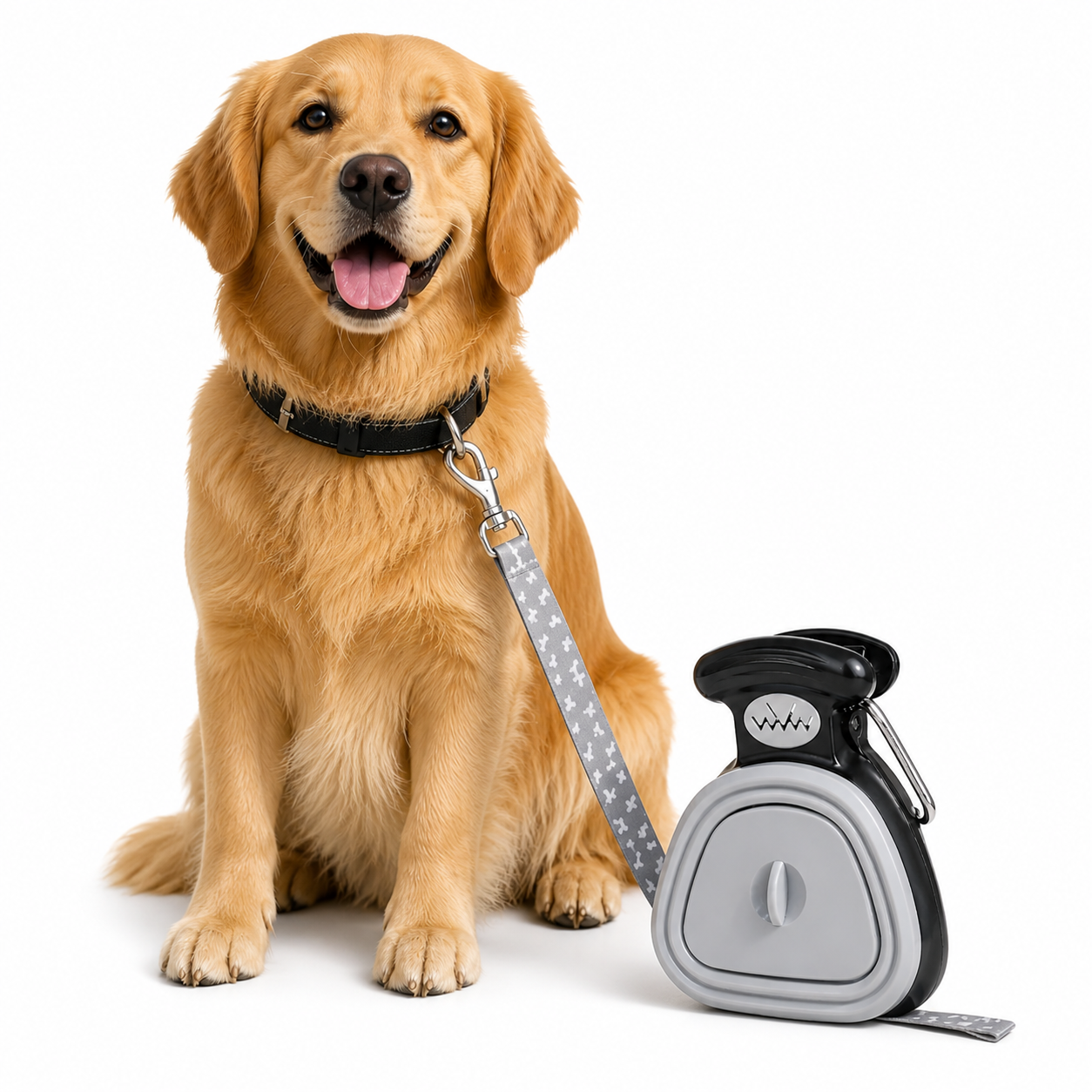 The Fur Lodge Foldable Dog Pooper Scooper with Waste Bags