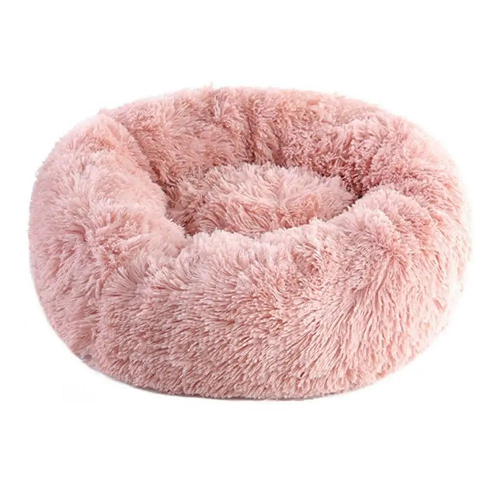 Rose Burrow Calming Donut Dog Bed