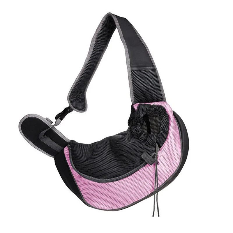 Ranger dog sling carrier in pink