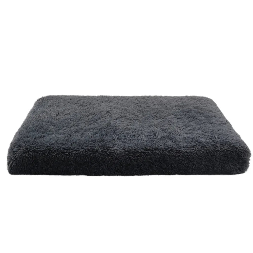 Nook calming dog sofa bed in dark grey