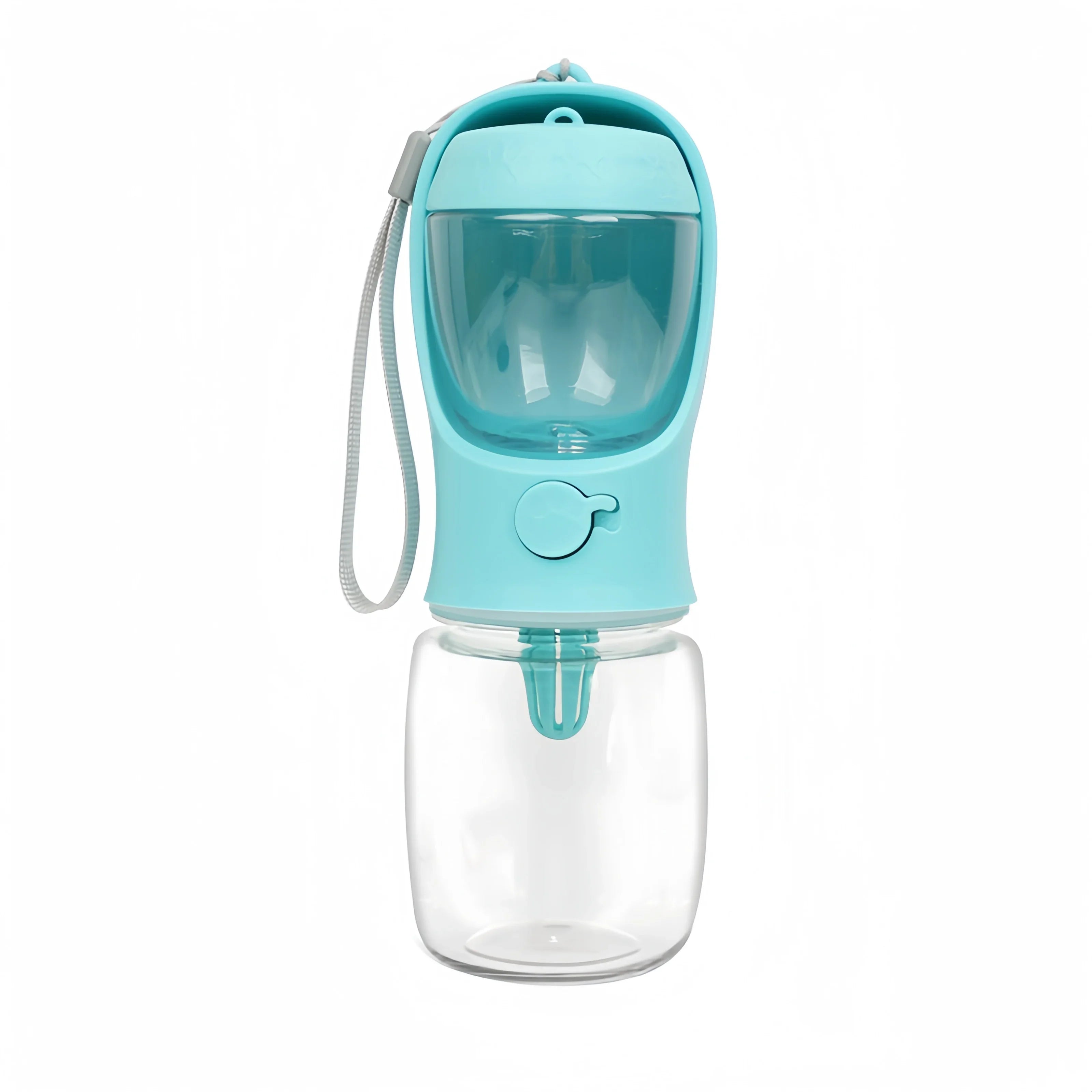 Sip portable dog water bottle in blue