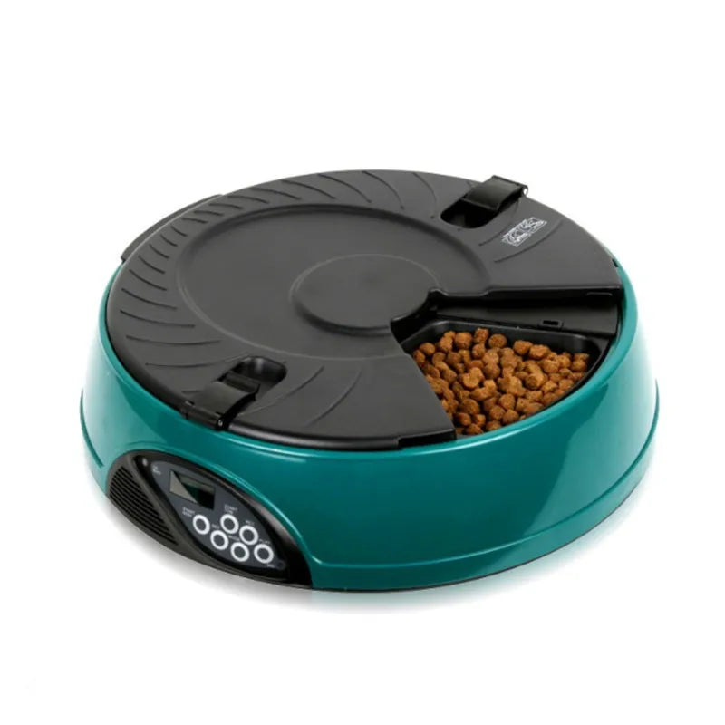 Butler automatic dog feeder in Green