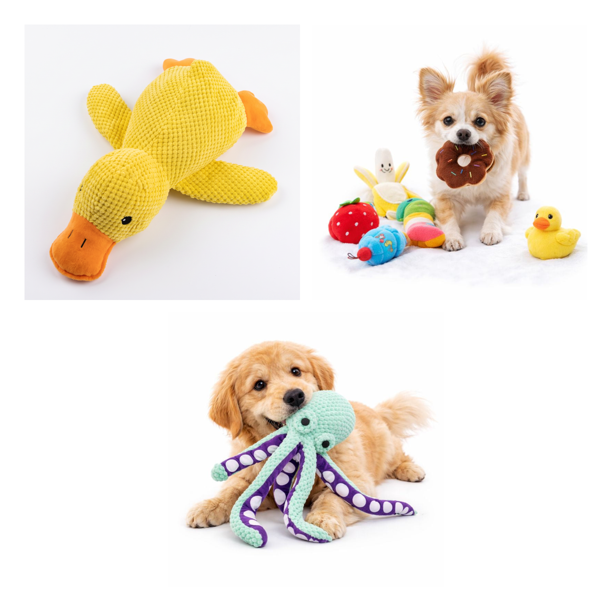 Plush Cuddle Play Set — all 3 items