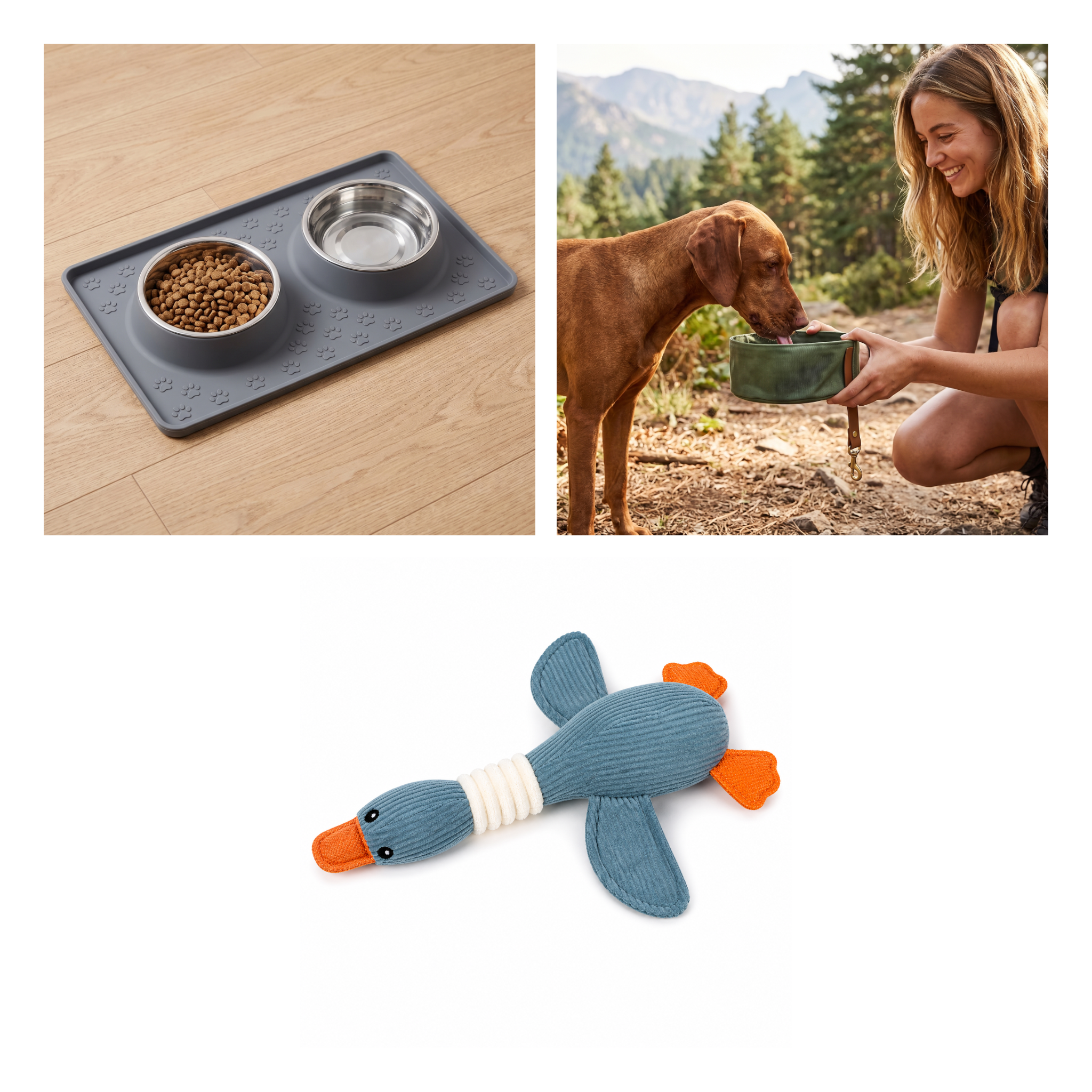 Puppy Mealtime Play Set — all 3 items