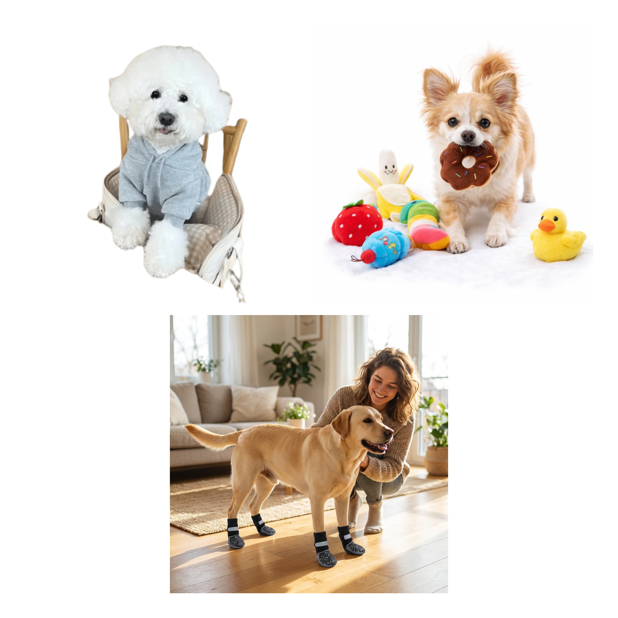 Puppy Dress & Play Set — all 3 items