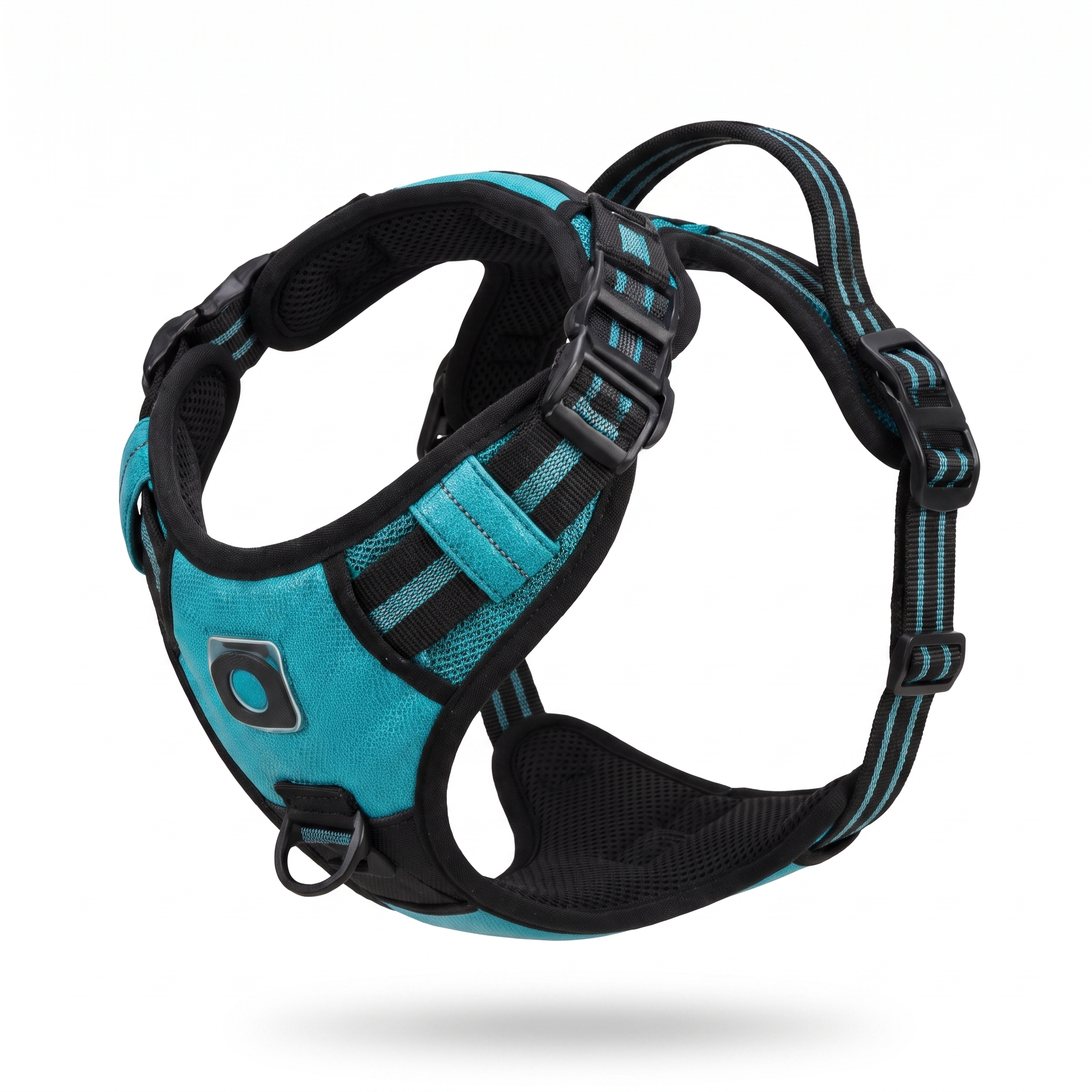 Snug no-pull dog harness in Teal