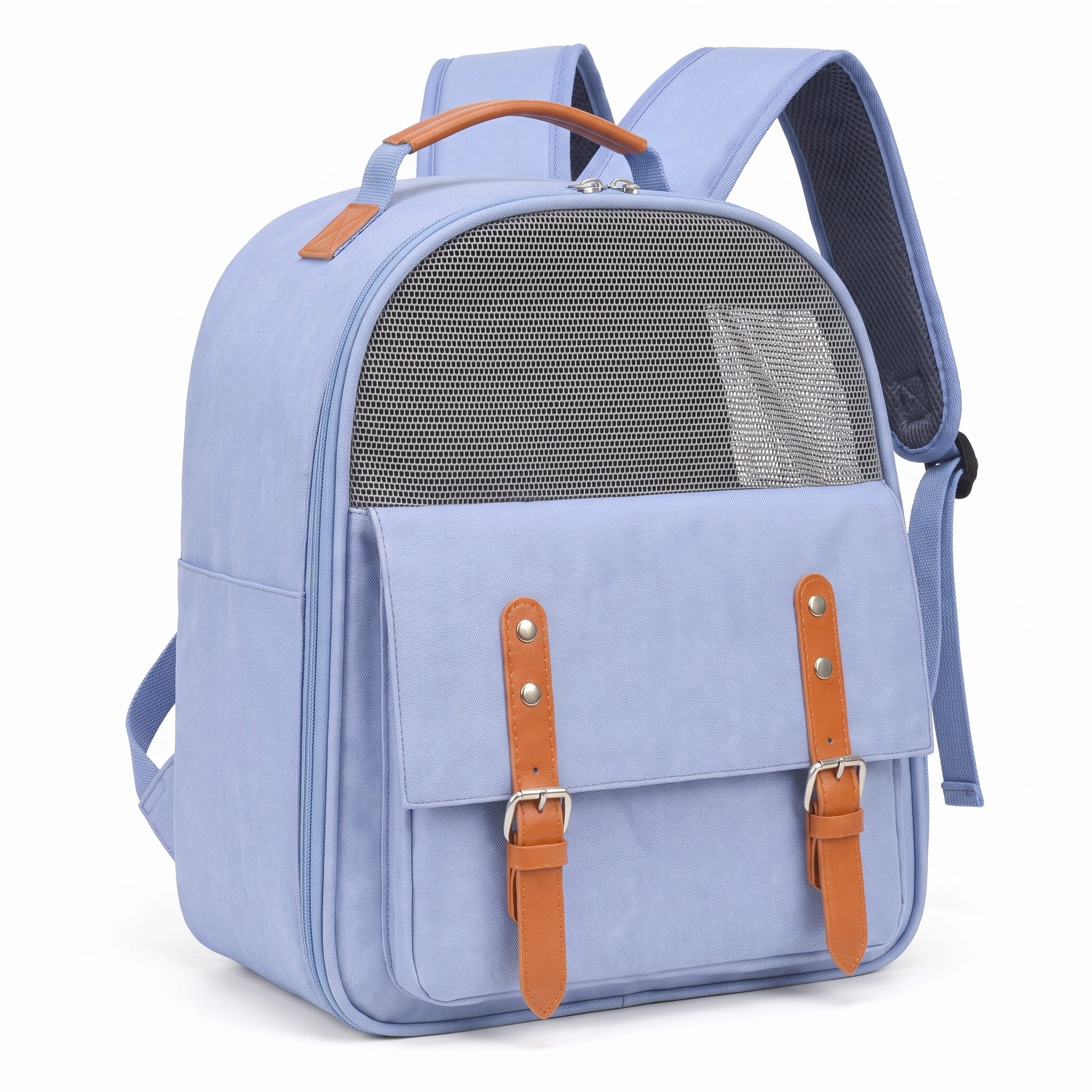 Scout dog carrier backpack in Blue