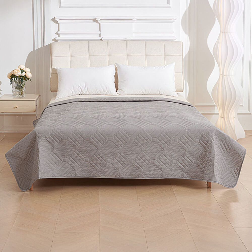 Shield waterproof dog blanket in Light Grey