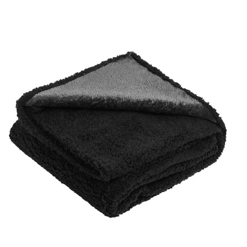 Ranger Waterproof Sherpa Dog Blanket — Black