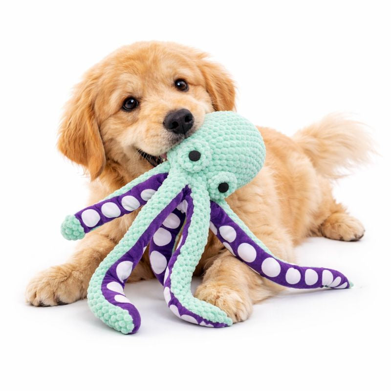 Ollie Plush Octopus Dog Toy