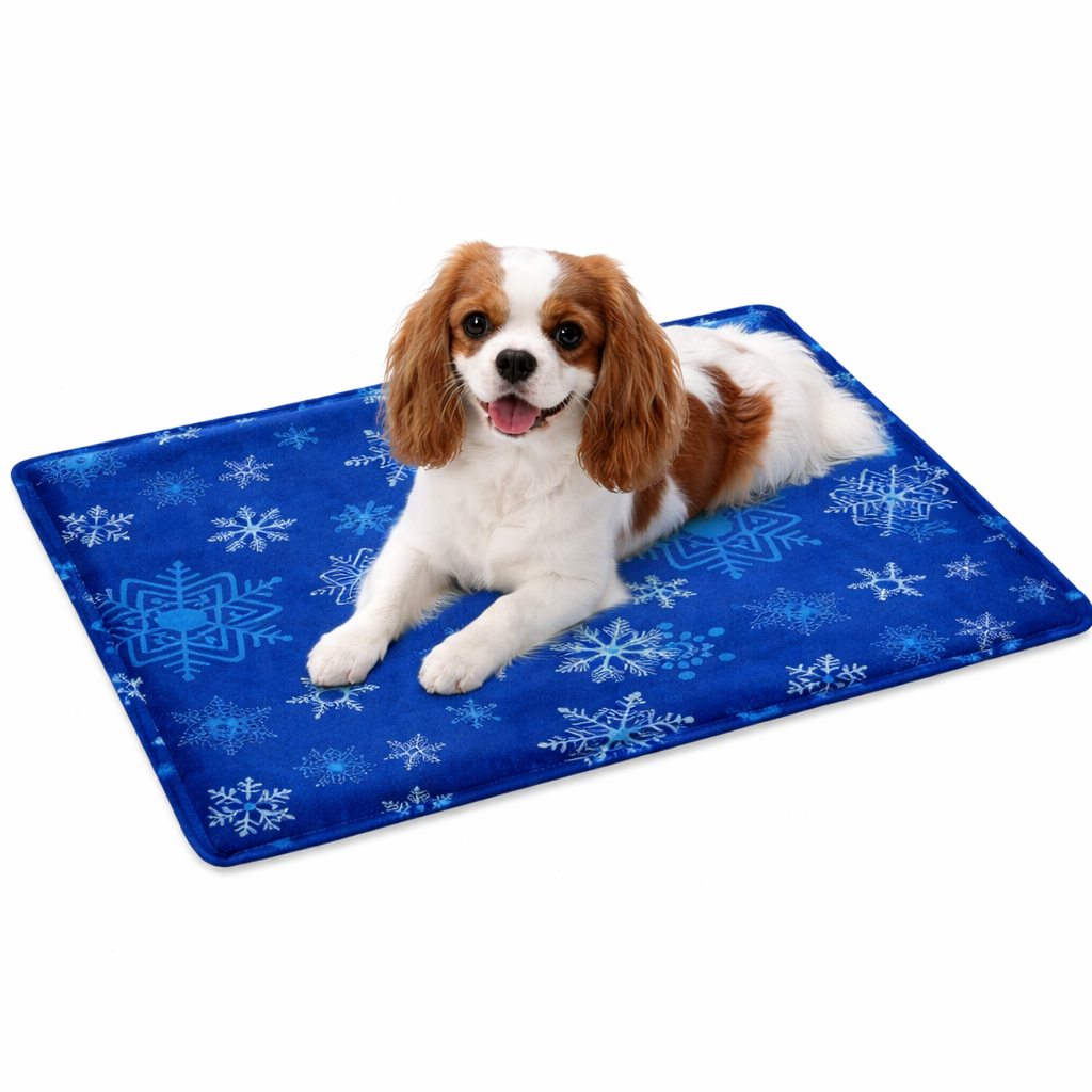 The Fur Lodge Self Cooling Gel Dog Mat Pressure-Activated 17.7" x 17.7"