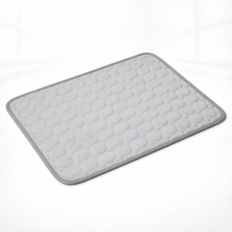 Shade cooling dog mat in grey
