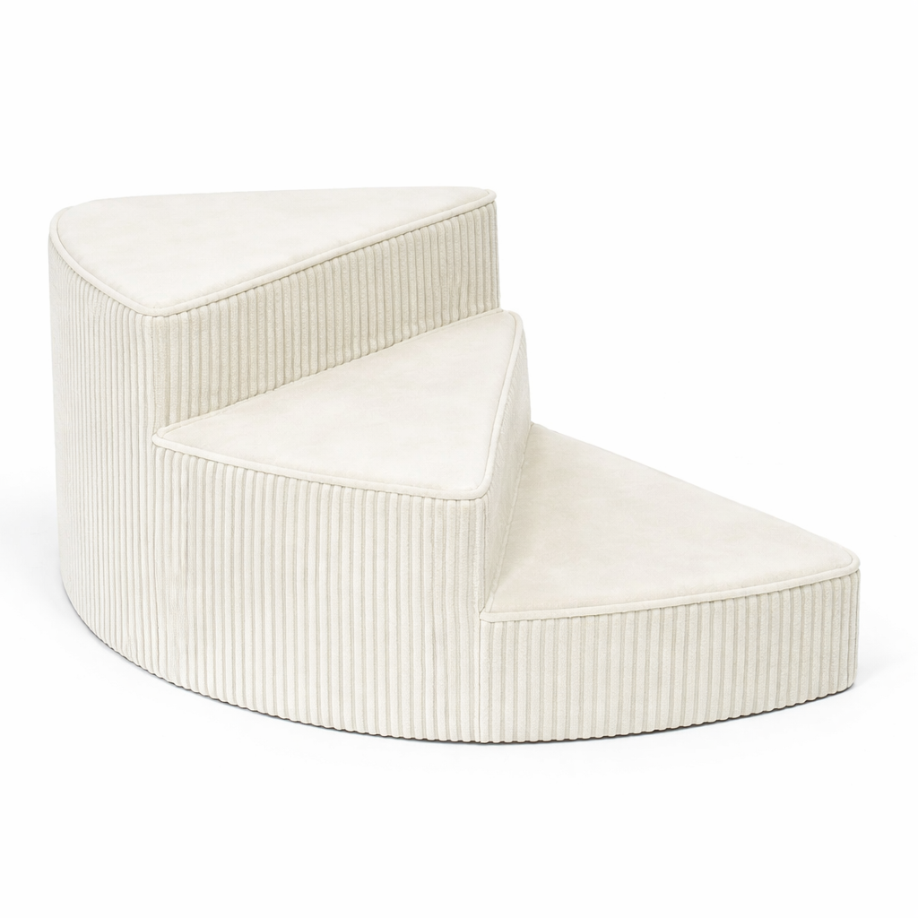 The Fur Lodge Orthopedic Dog Stairs for Couch Non-Slip Foam Pet Steps