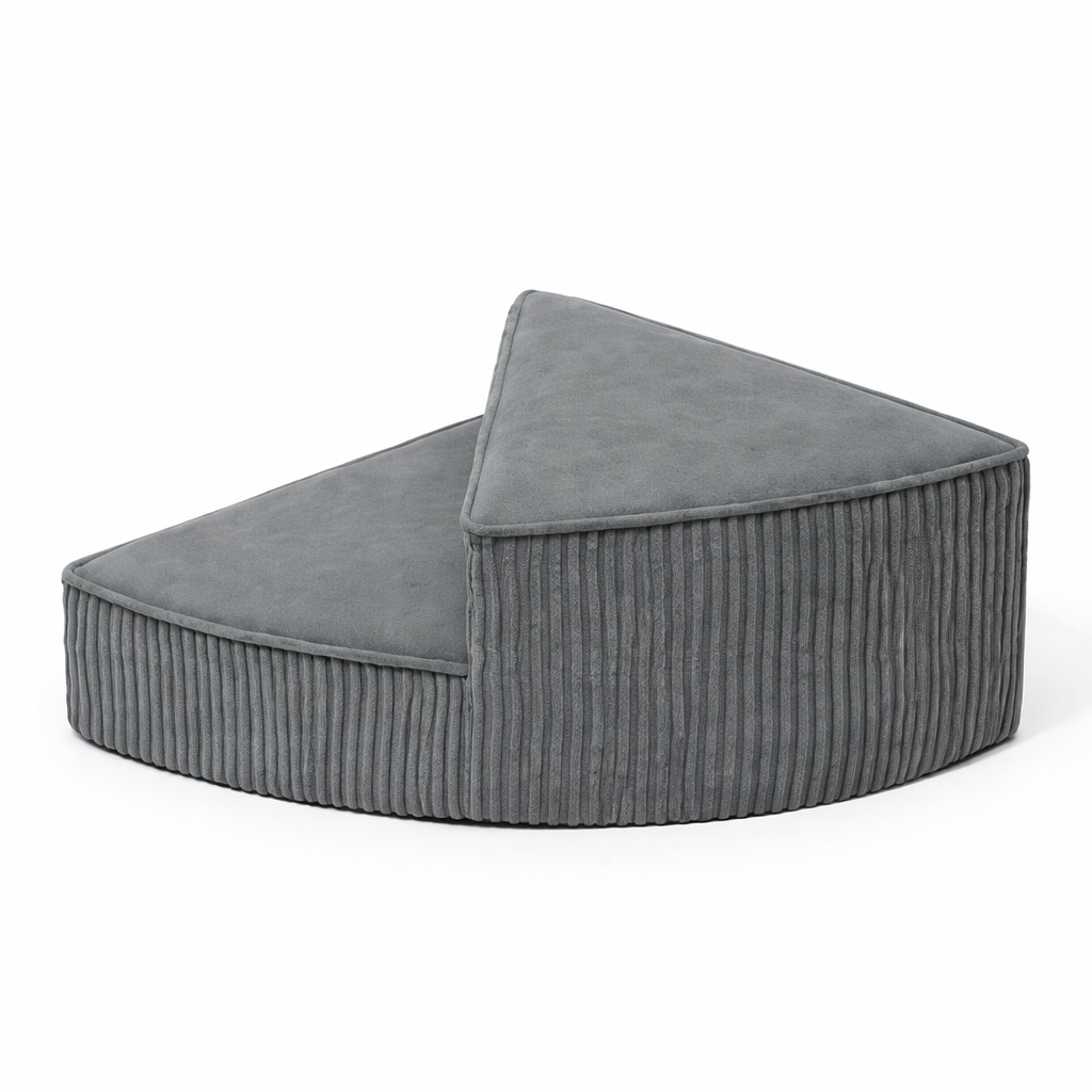 The Fur Lodge Orthopedic Dog Stairs for Couch Non-Slip Foam Pet Steps