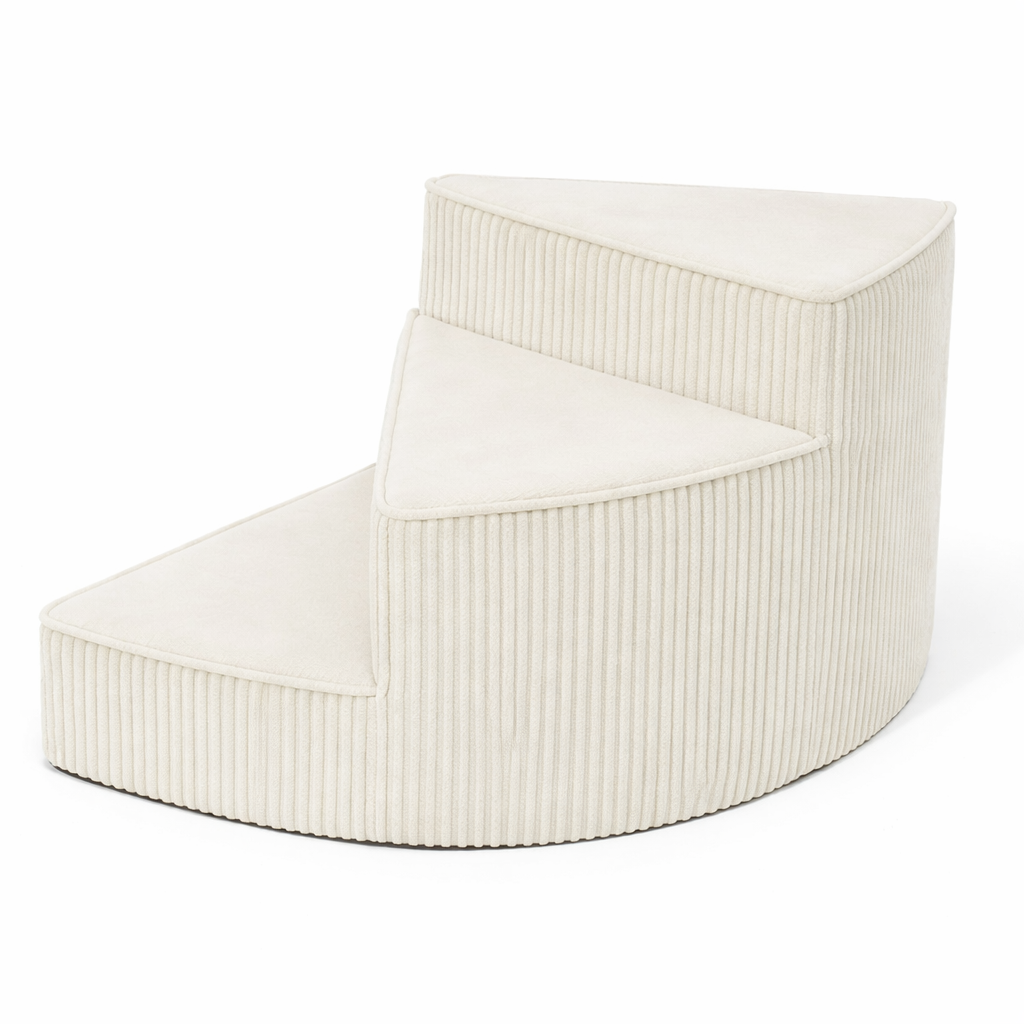 The Fur Lodge Orthopedic Dog Stairs for Couch Non-Slip Foam Pet Steps