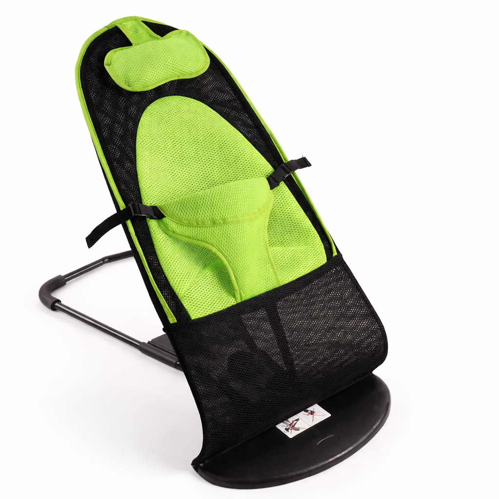 Sway foldable rocking dog bed in Green