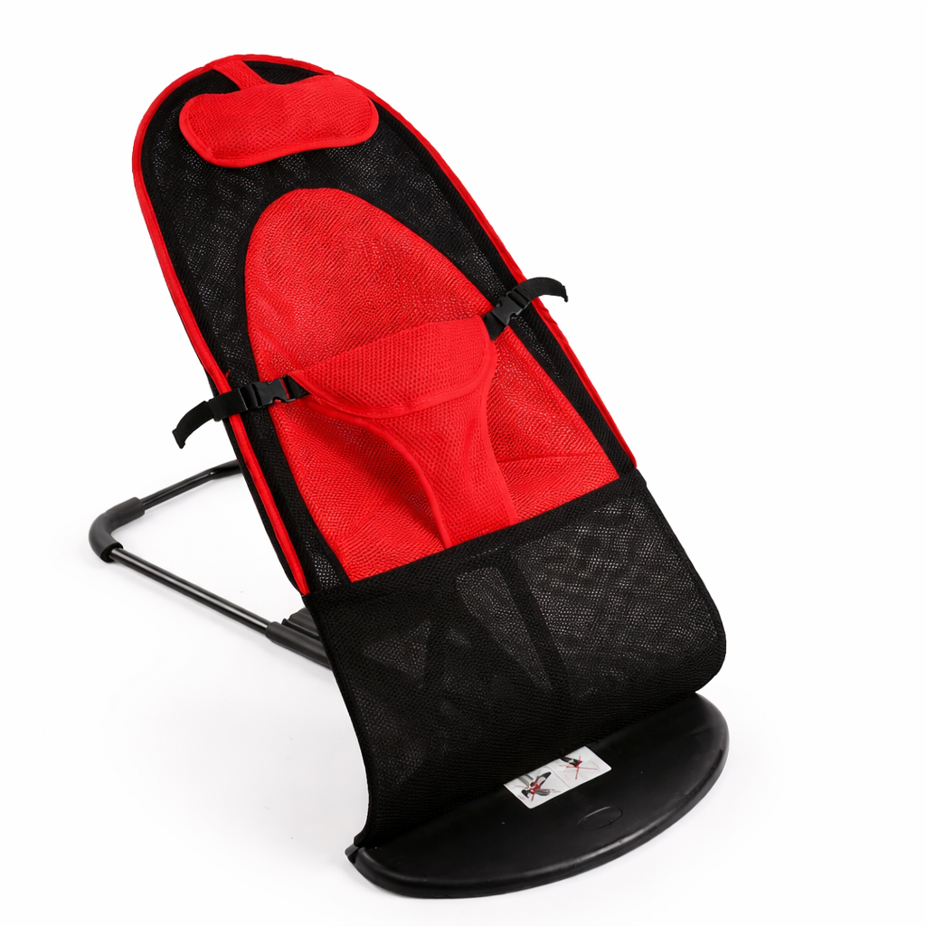 Sway foldable rocking dog bed in Red