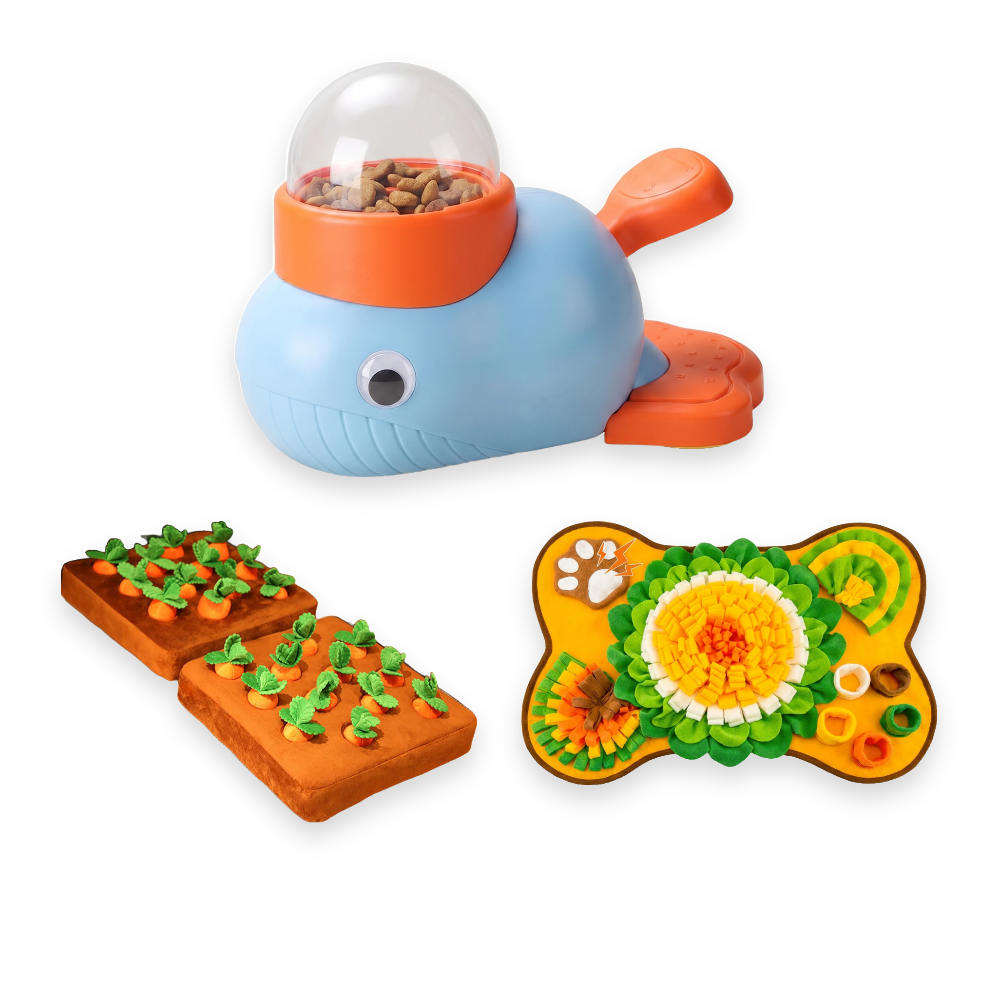 Puzzle & Forage Enrichment Set — all 3 items