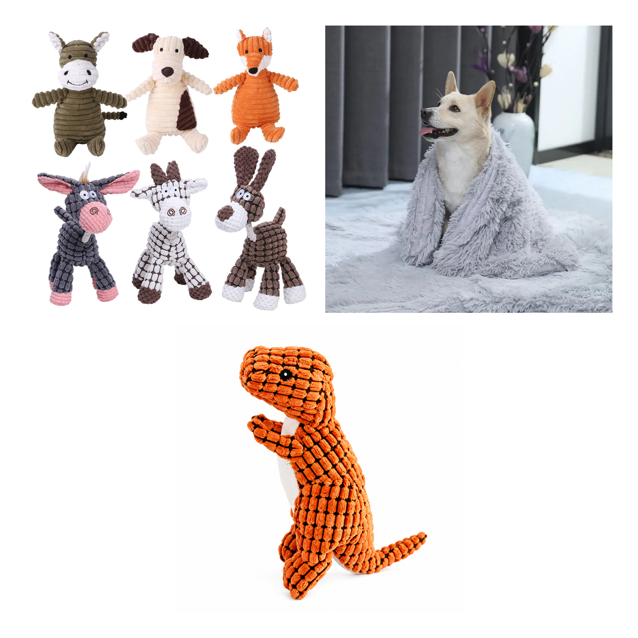 Teething Puppy Trio — all 3 items