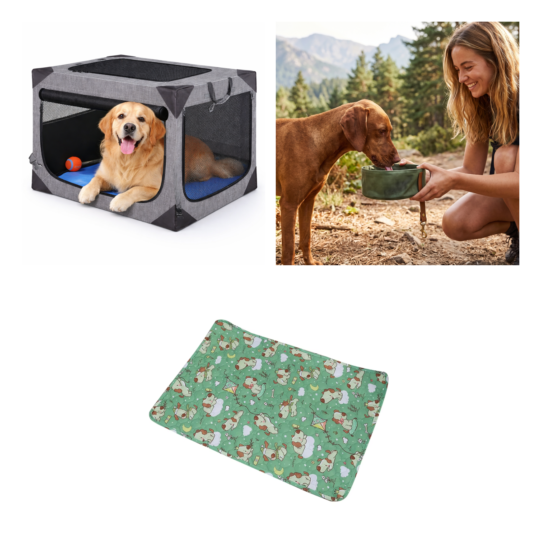 Travel Crate Comfort Set — all 3 items