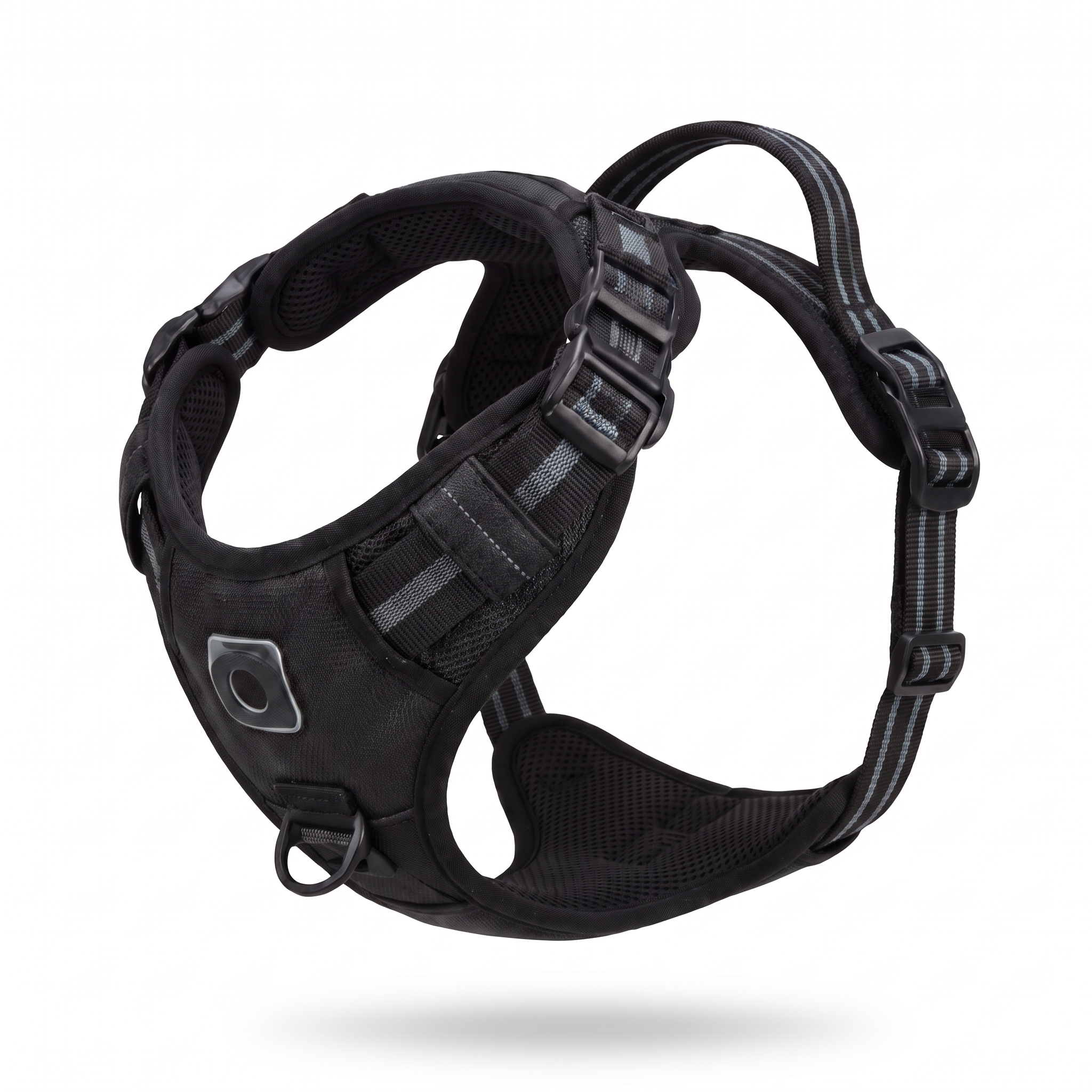Snug no-pull dog harness in Black