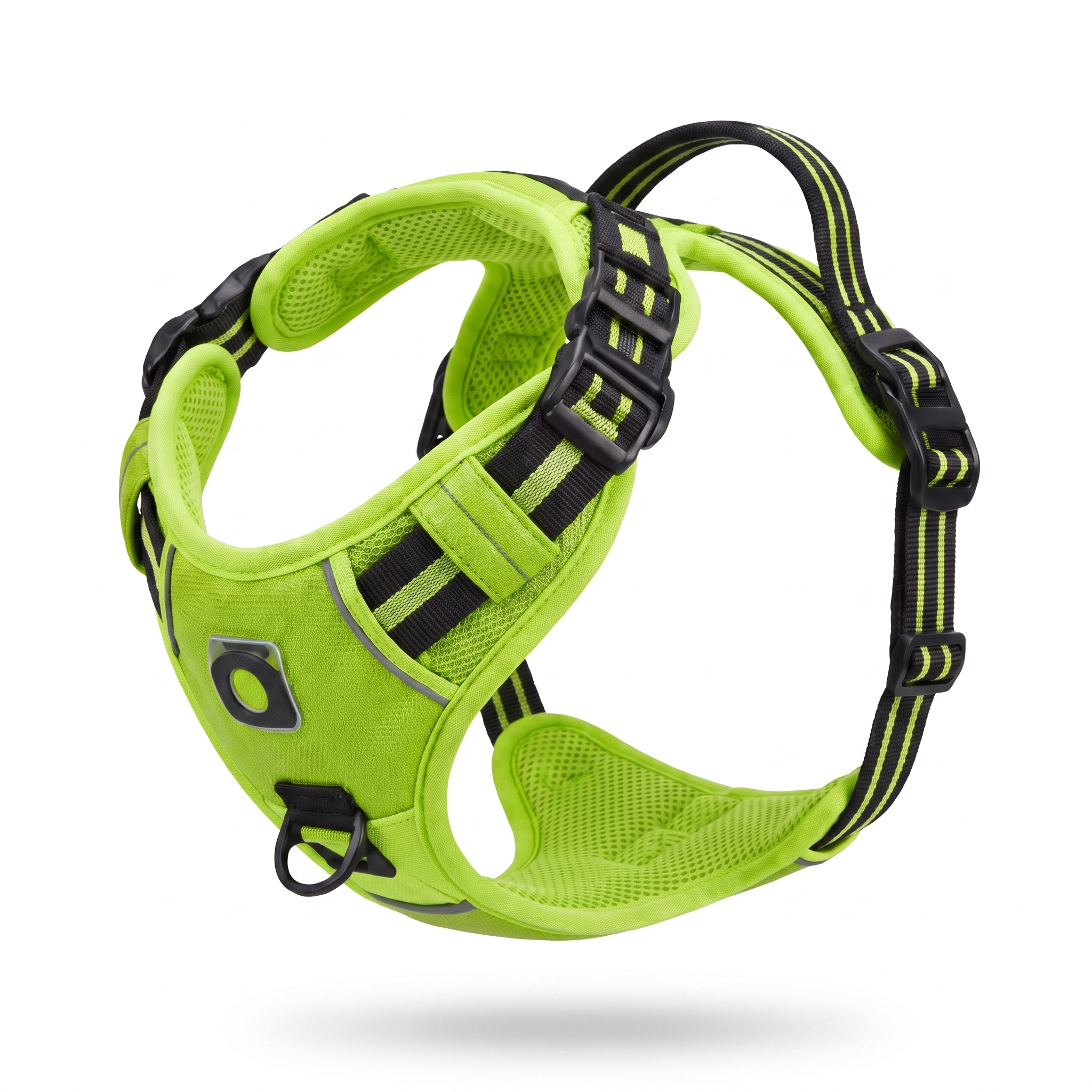 Snug no-pull dog harness in Green