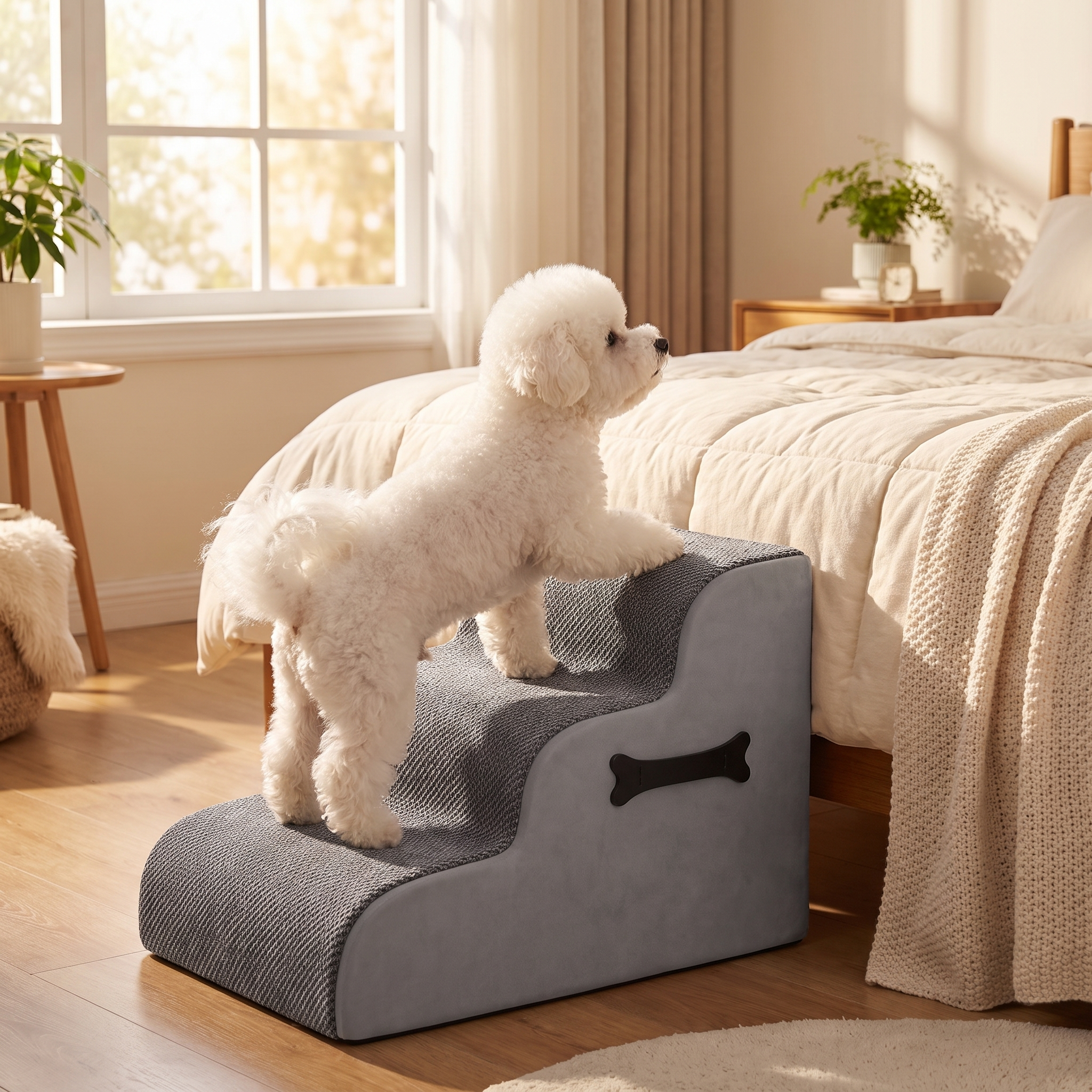 Nimbus orthopedic dog stairs video cover