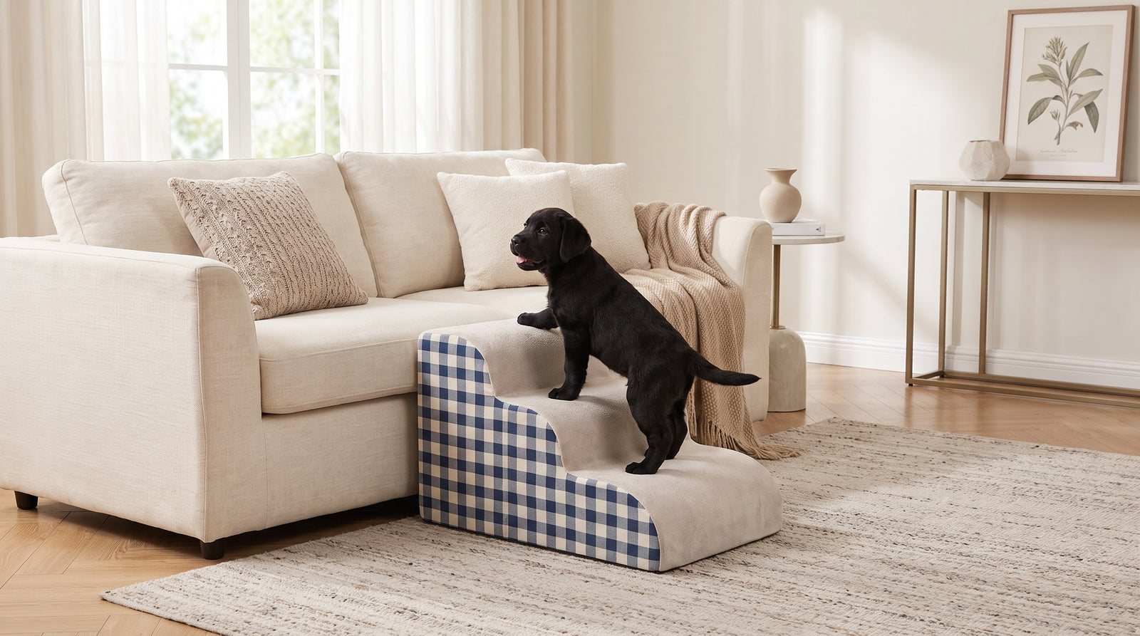 Every couch and bed, back within reach