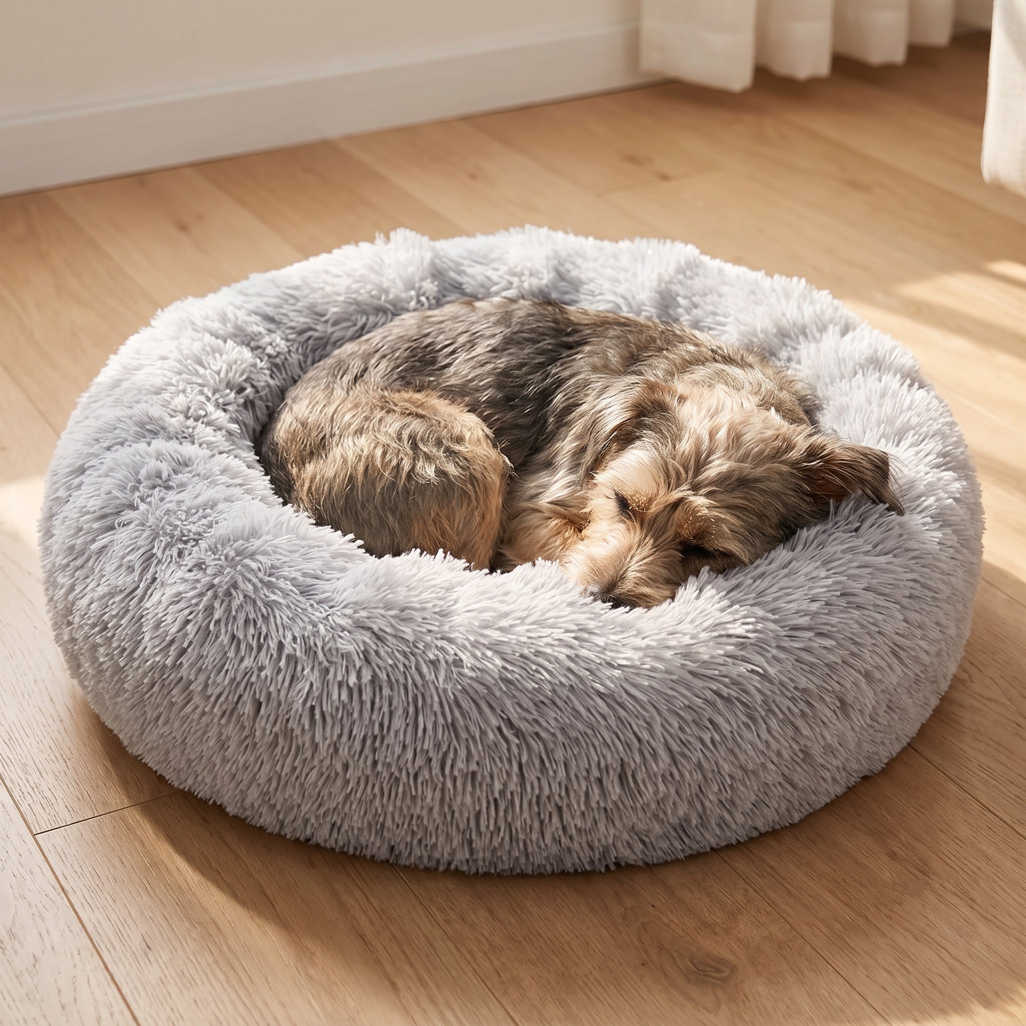 Burrow Calming Donut Dog Bed