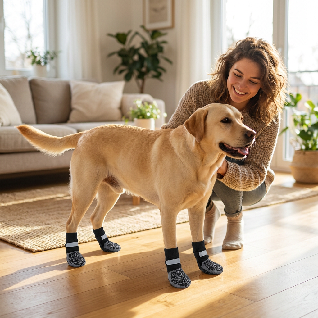 Grippy Anti-Slip Dog Socks