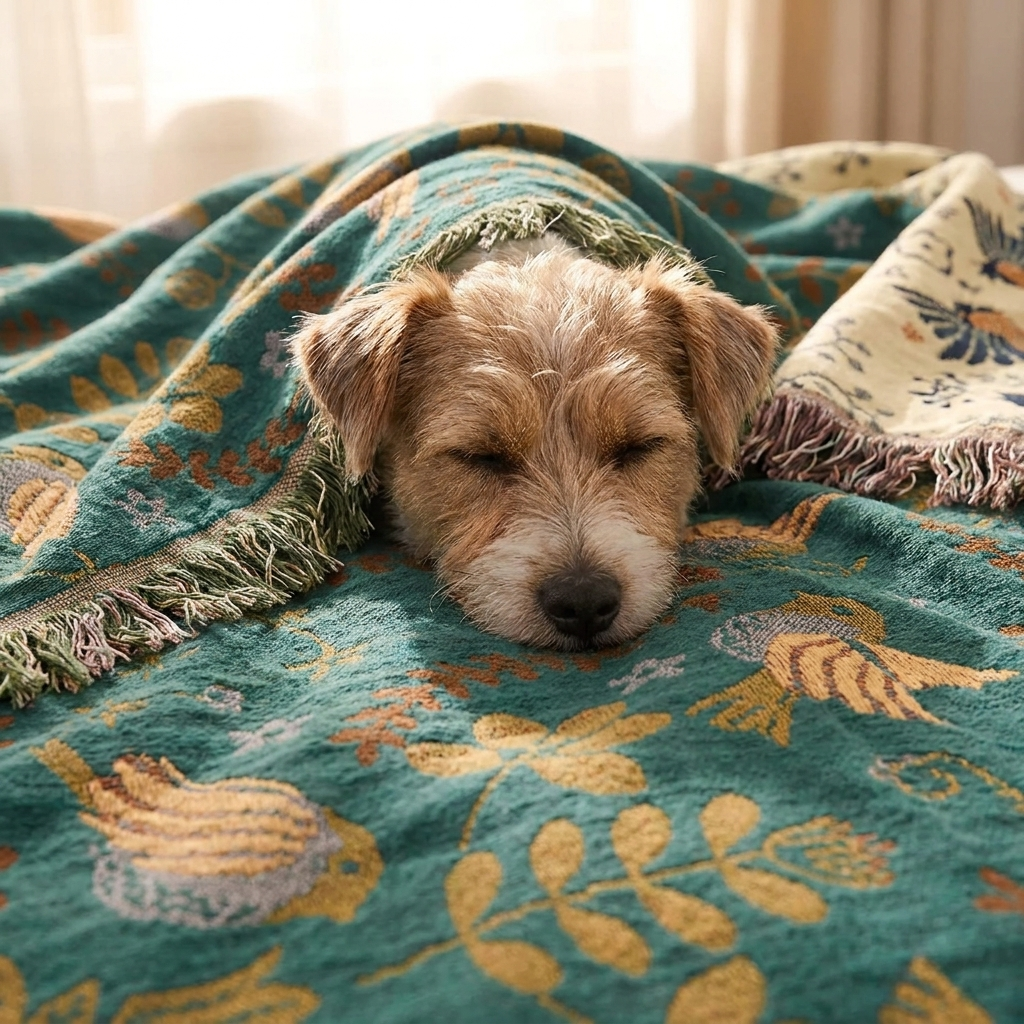 Two Looks, One Cozy Throw
