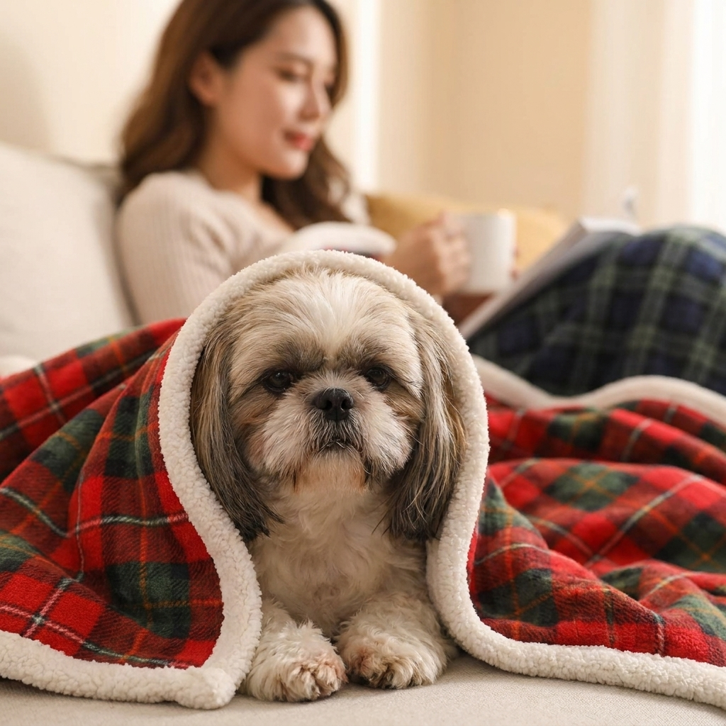 A big, cozy classic for your dog