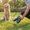 Tidy foldable dog pooper scooper picking up waste one-handed with no touch